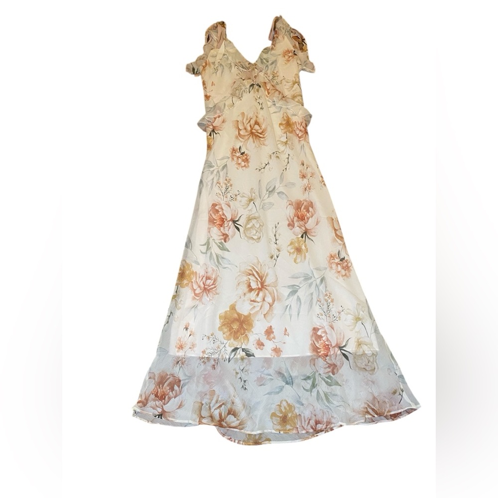 Christian Lacroix ruffle floral Dress - Picture 5 of 9
